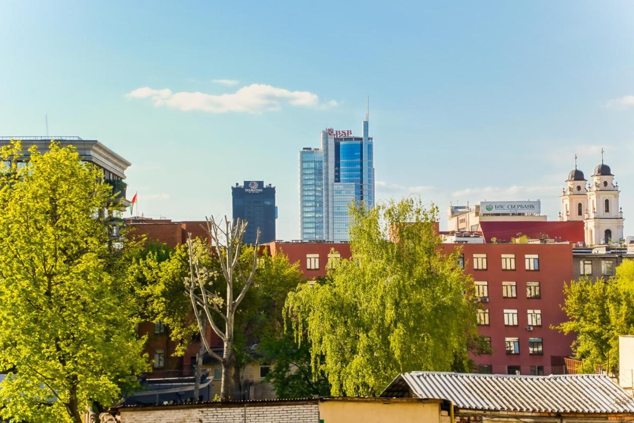 Ferienwohnung In The Center Of Minsk Exterior foto