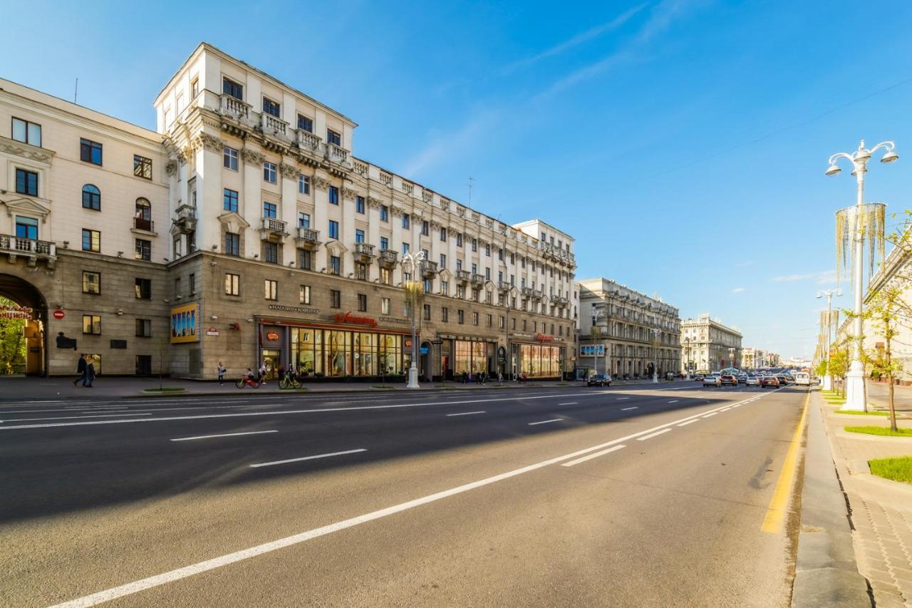 Ferienwohnung In The Center Of Minsk Exterior foto